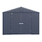 Arrow Storage Products Elite Galvalume Steel Premium Shed Storage Shed, 10 ft x 12 ft, Blue Grey EG1012AN - alternate 4